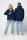 Iqoniq Makalu Herren Softshelljacke aus recyceltem Polyester Farbe: navy blau