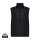 Iqoniq Meru Herren Bodywarmer aus recyceltem Polyester Farbe: schwarz