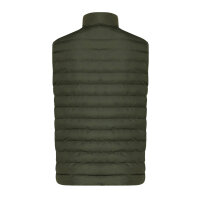 Iqoniq Meru Herren Bodywarmer aus recyceltem Polyester Farbe: khaki