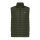 Iqoniq Meru Herren Bodywarmer aus recyceltem Polyester Farbe: khaki