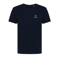 Iqoniq Yala Damen T-Shirt aus recycelter Baumwolle Farbe: navy blau