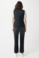 Iqoniq Meru Damen Bodywarmer aus recyceltem Polyester Farbe: schwarz