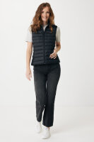 Iqoniq Meru Damen Bodywarmer aus recyceltem Polyester Farbe: schwarz