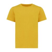 Iqoniq Koli Kids T-Shirt aus recycelter Baumwolle Farbe: ochre yellow