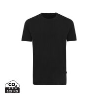 Iqoniq Bryce T-Shirt aus recycelter Baumwolle Farbe: schwarz