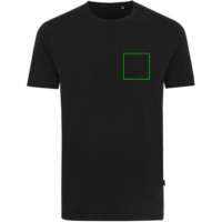 Iqoniq Bryce T-Shirt aus recycelter Baumwolle Farbe: schwarz