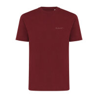 Iqoniq Sierra Lightweight T-Shirt aus recycelter Baumwolle Farbe: burgunderrot