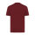 Iqoniq Sierra Lightweight T-Shirt aus recycelter Baumwolle Farbe: burgunderrot