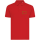 Iqoniq Yosemite Piqué-Poloshirt aus recycelter Baumwolle Farbe: rot