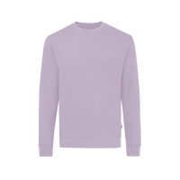 Iqoniq Zion Rundhals-Sweater aus recycelter Baumwolle Farbe: lavender