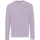 Iqoniq Zion Rundhals-Sweater aus recycelter Baumwolle Farbe: lavender