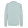 Iqoniq Zion Rundhals-Sweater aus recycelter Baumwolle Farbe: Iceberg green