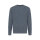 Iqoniq Denali ungefärbt. Rundhals-Sweater aus recycelter BW Farbe: heather navy
