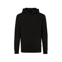 Iqoniq Jasper Hoodie aus recycelter Baumwolle Farbe: schwarz