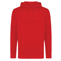 Iqoniq Jasper Hoodie aus recycelter Baumwolle Farbe: rot