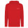 Iqoniq Jasper Hoodie aus recycelter Baumwolle Farbe: rot