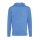 Iqoniq Torres ungefärbter Hoodie aus recycelter Baumwolle Farbe: heather blue