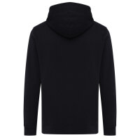 Iqoniq Rila Lightweight Hoodie aus recycelter Baumwolle Farbe: schwarz