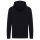 Iqoniq Rila Lightweight Hoodie aus recycelter Baumwolle Farbe: schwarz