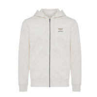 Iqoniq Abisko Zip-Kapuzenpullover aus recycelter Baumwolle Farbe: natural raw
