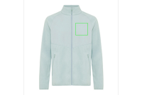 Iqoniq Talung Mikrofleece Jacke aus recyceltem Polyester Farbe: Iceberg green