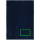 VINGA Branson Decke aus GRS recyceltem PET Farbe: navy blau
