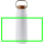 VINGA Ciro RCS recycelte Vakuumflasche 300ml Farbe: weiß