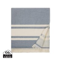 VINGA Tolo Hamam-Frottierhandtuch Farbe: navy blau,...